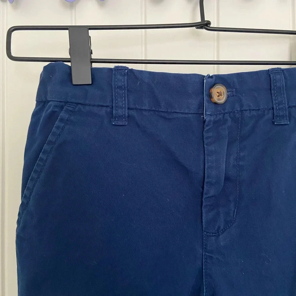 Carter’s boy’s navy blue straight cut khaki pants with‎ adjusters — size 8